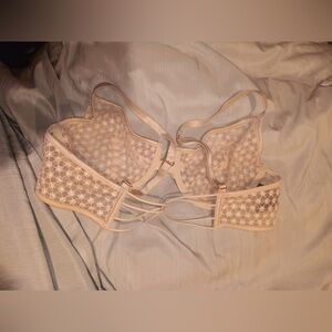 Elegant Cream Lace Bralette